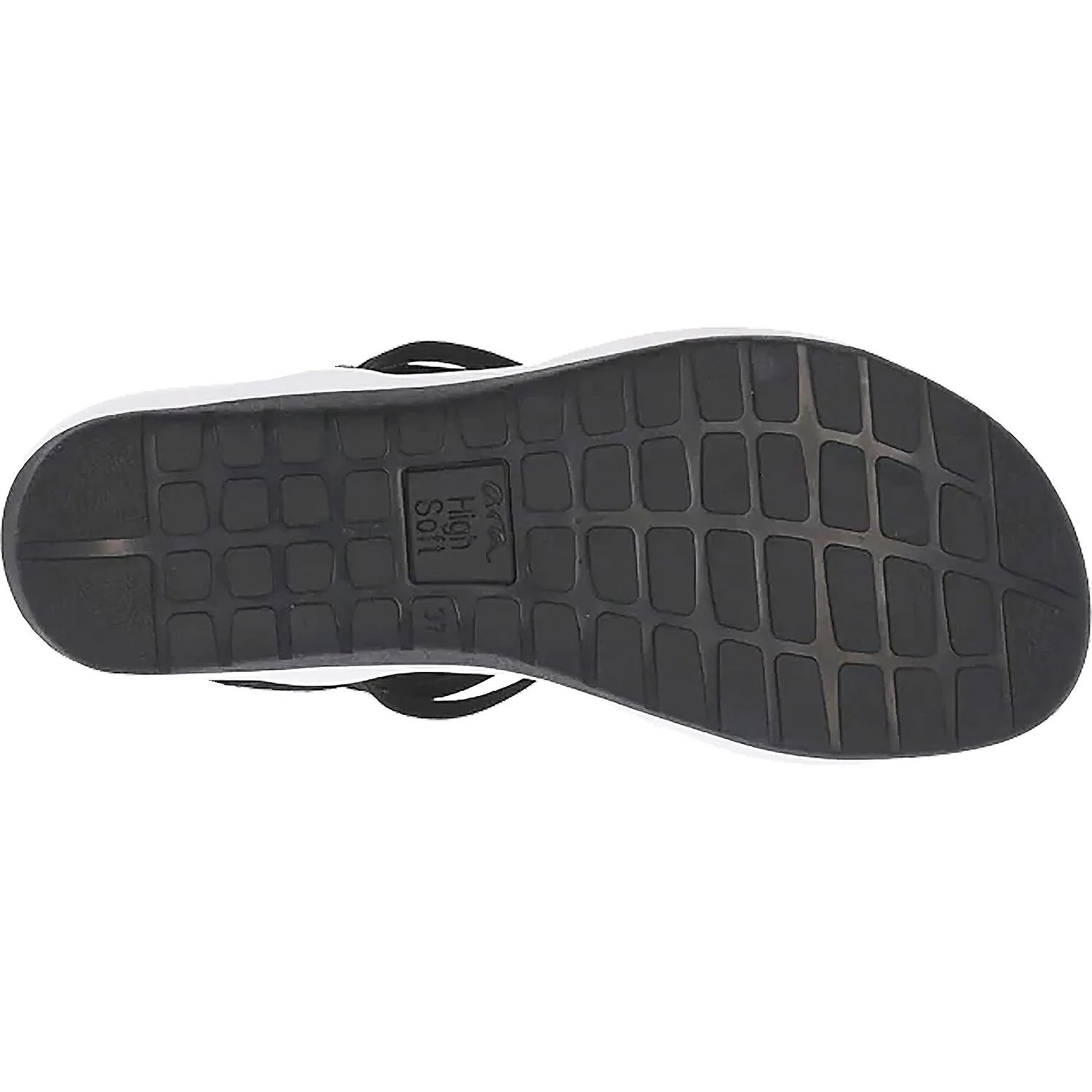 Women's Ara Niles Black Velour Suede