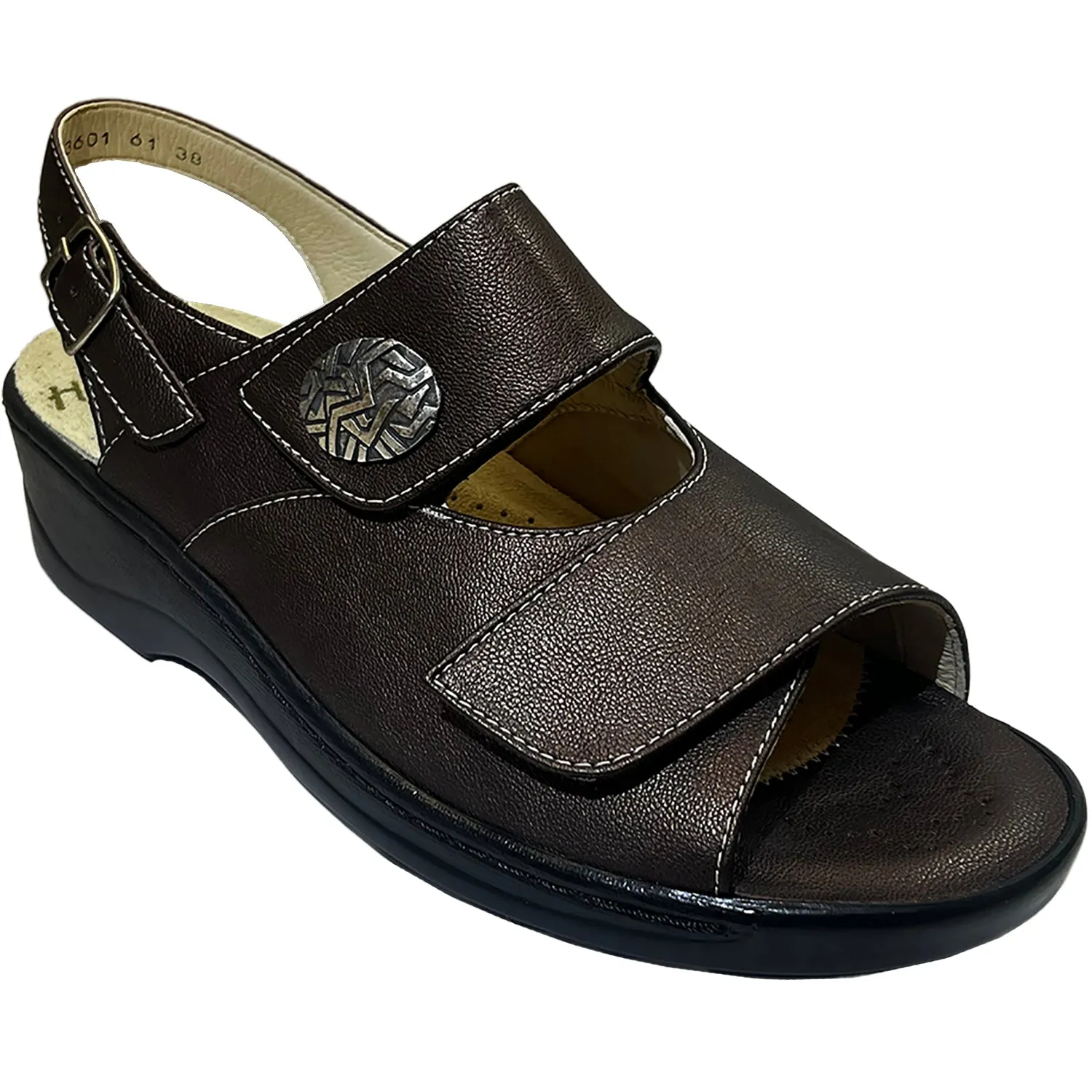 Women's Fidelio Emily Wide Fit Metallic Brown