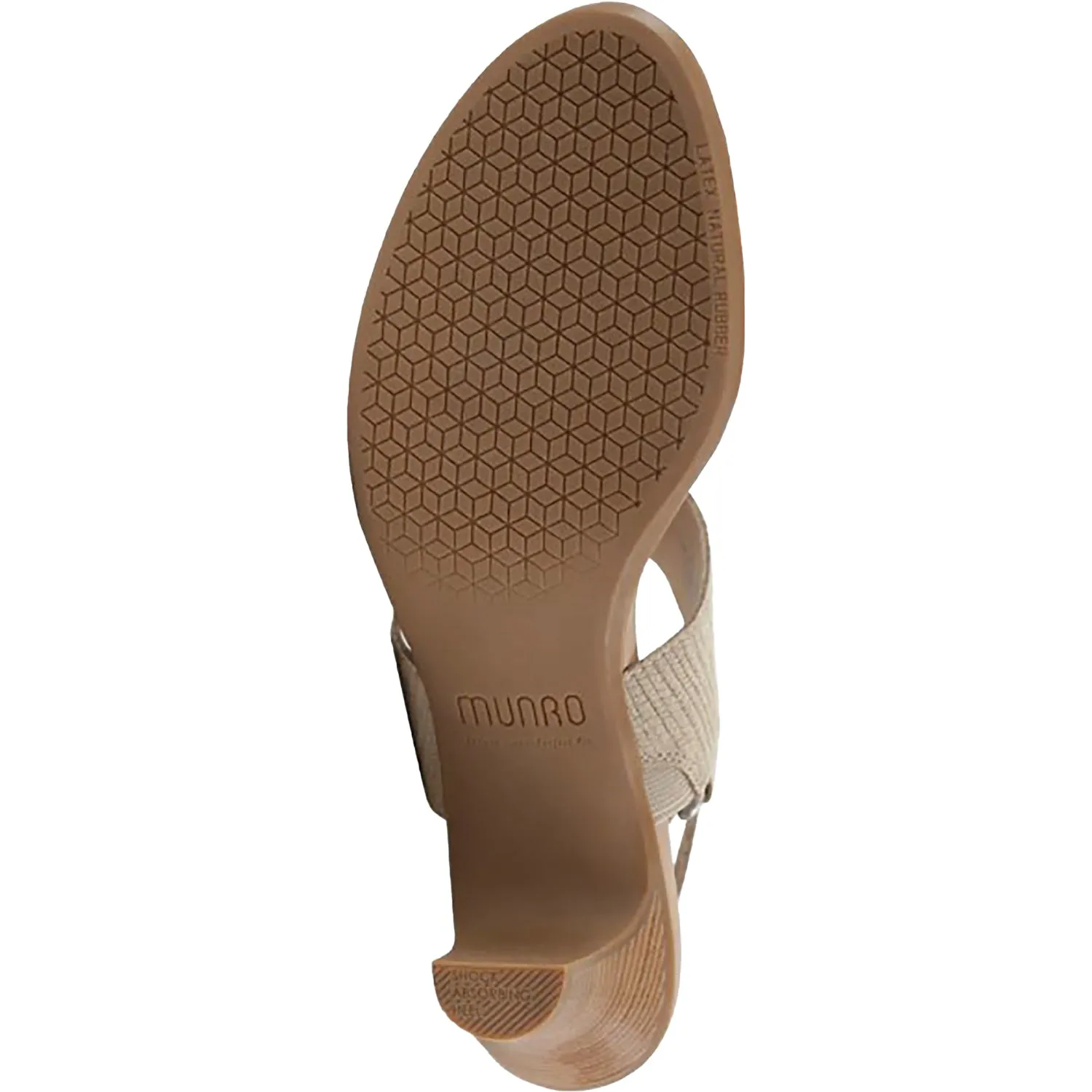 Women's Munro Livia White/Tan Combo