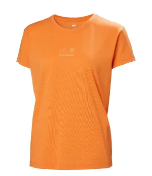 WOMEN'S SKOG GRAPHIC TEE - POPPY ORANGE