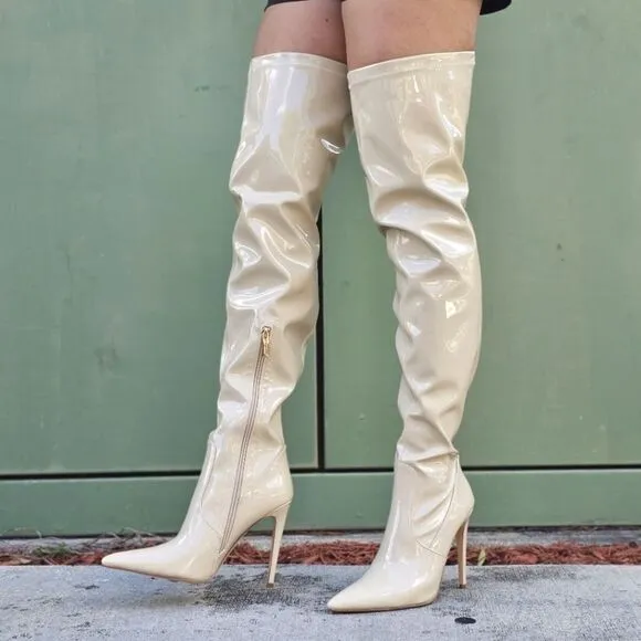 Women's Thigh High Over the Knee Stiletto Boots