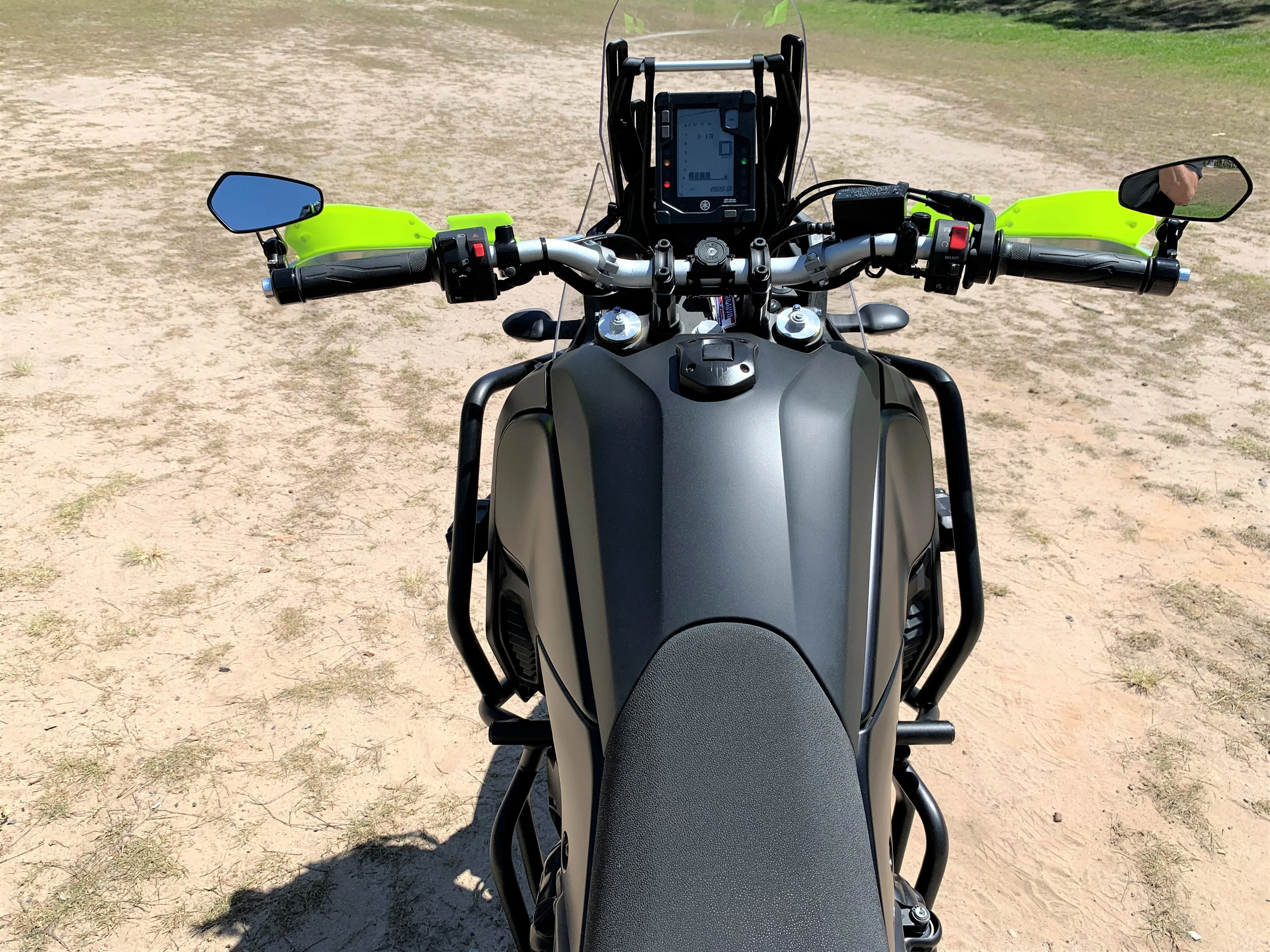 YAMAHA TENERE 700 Upper Crash Bars - Stainless steel
