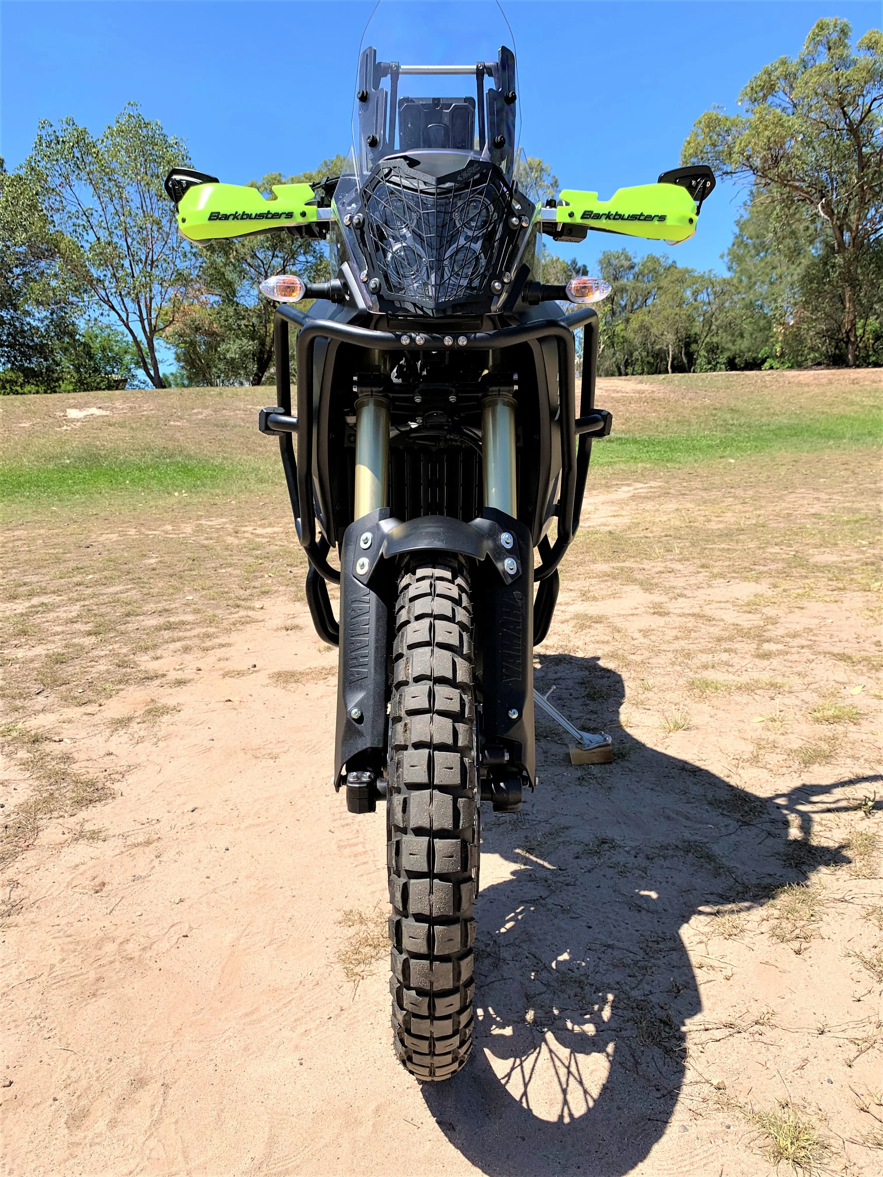 YAMAHA TENERE 700 Upper Crash Bars - Stainless steel