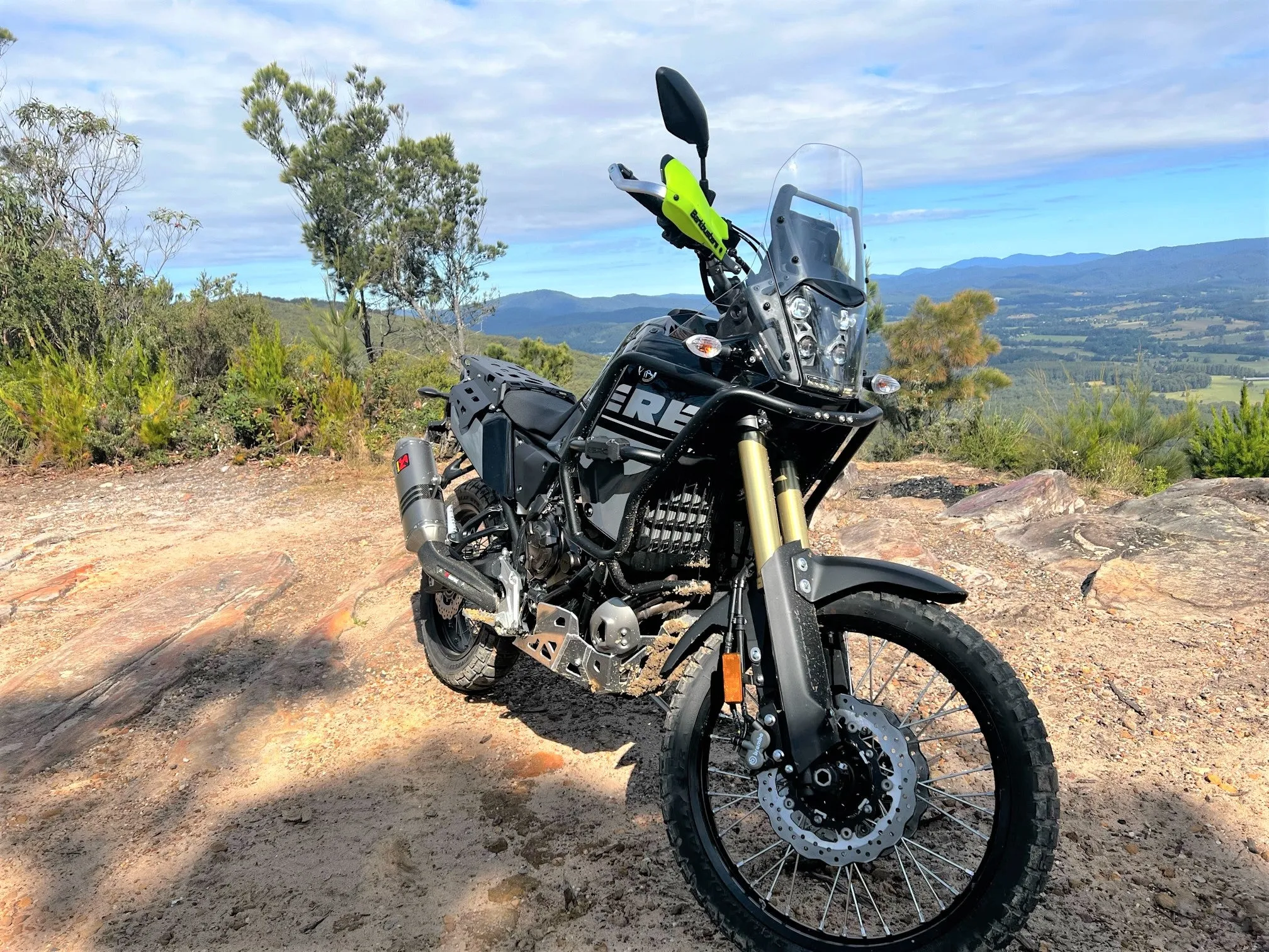 YAMAHA TENERE 700 Upper Crash Bars - Stainless steel