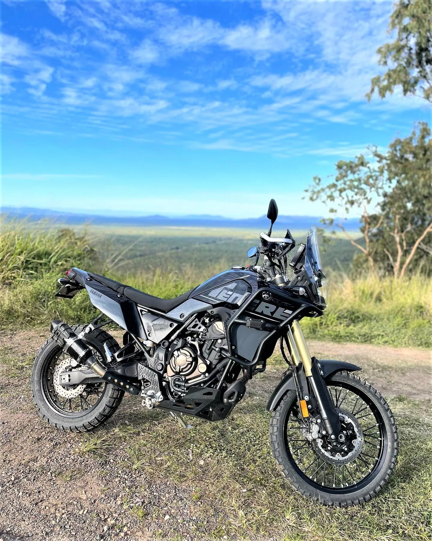 YAMAHA TENERE 700 Upper Crash Bars - Stainless steel