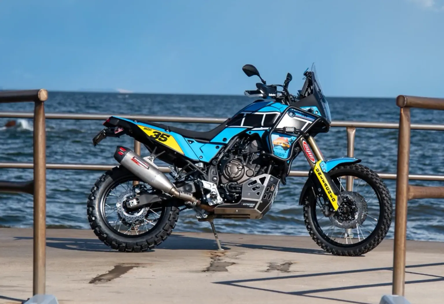 YAMAHA TENERE 700 Upper Crash Bars - Stainless steel