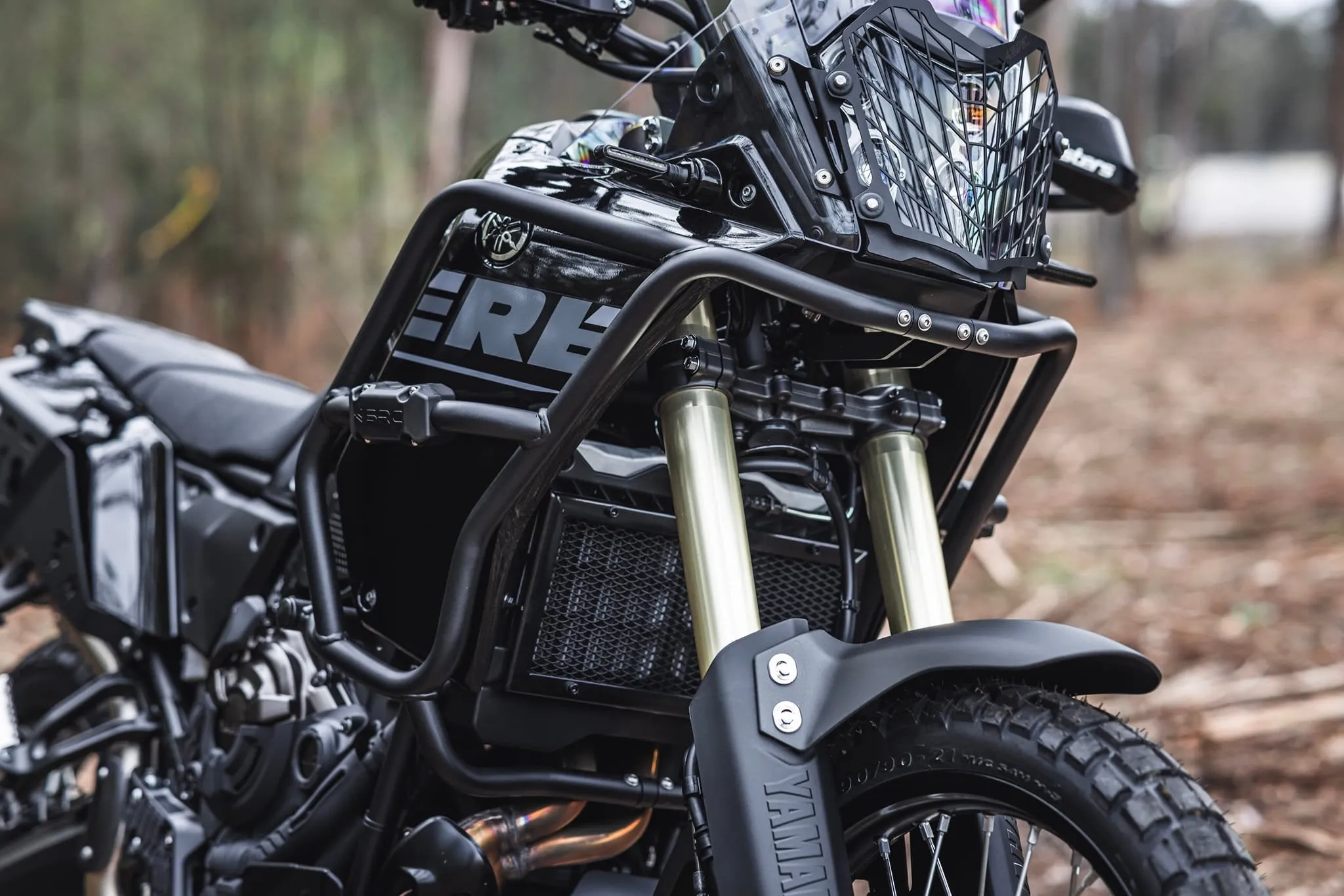 YAMAHA TENERE 700 Upper Crash Bars - Stainless steel