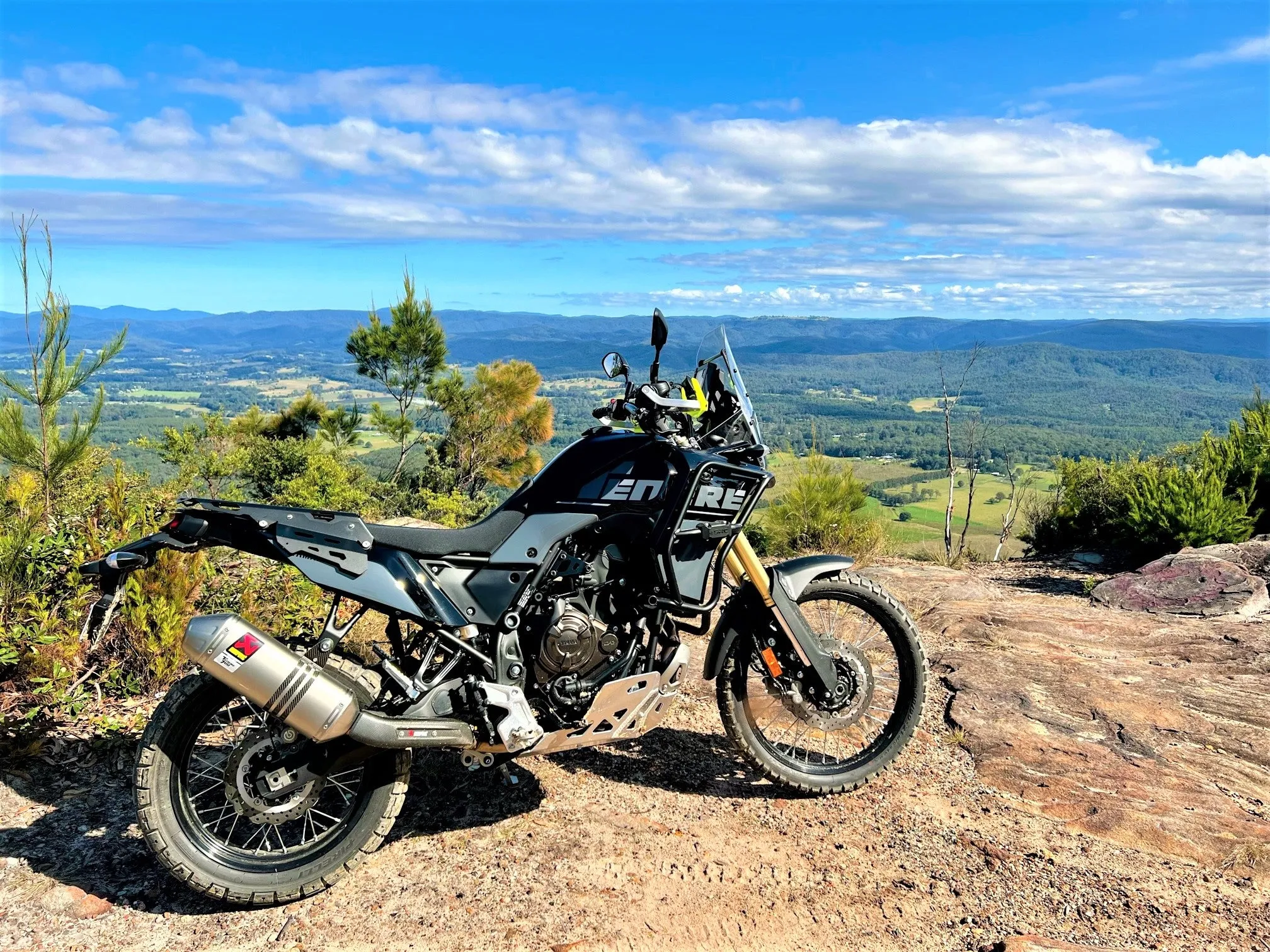 YAMAHA TENERE 700 Upper Crash Bars - Stainless steel