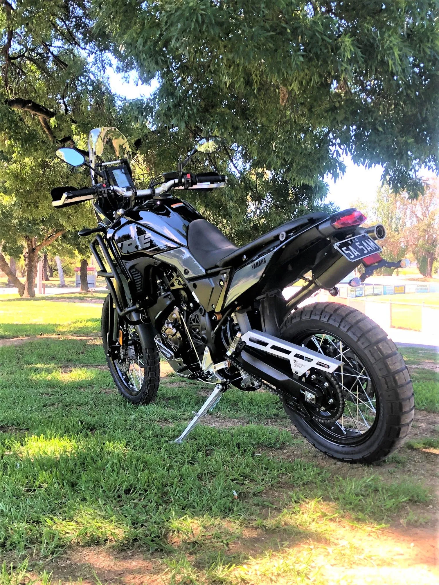 YAMAHA TENERE 700 Upper Crash Bars - Stainless steel