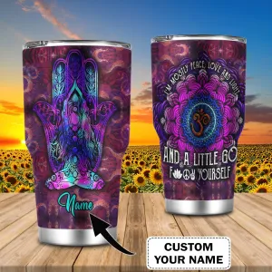 Yoga 3D Tumbler - Custom Tumbler - Yoga Vn96 128