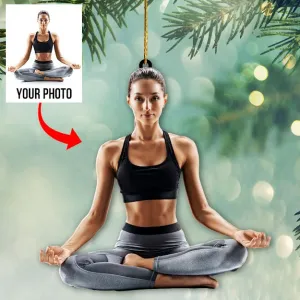 YOGA CUSTOM IMAGE ORNAMENT