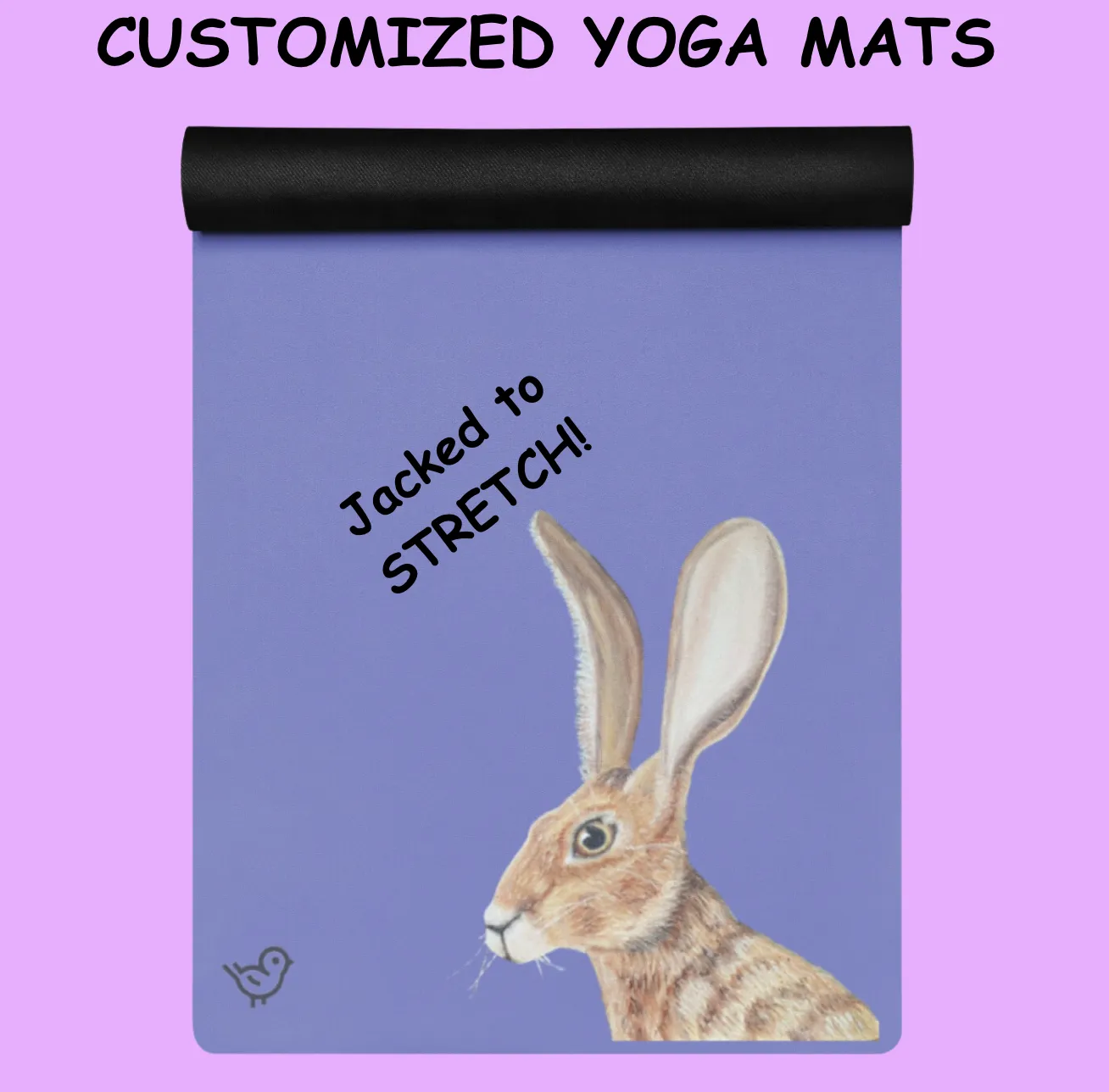 Yoga Mat w/ Jack Rabbit
