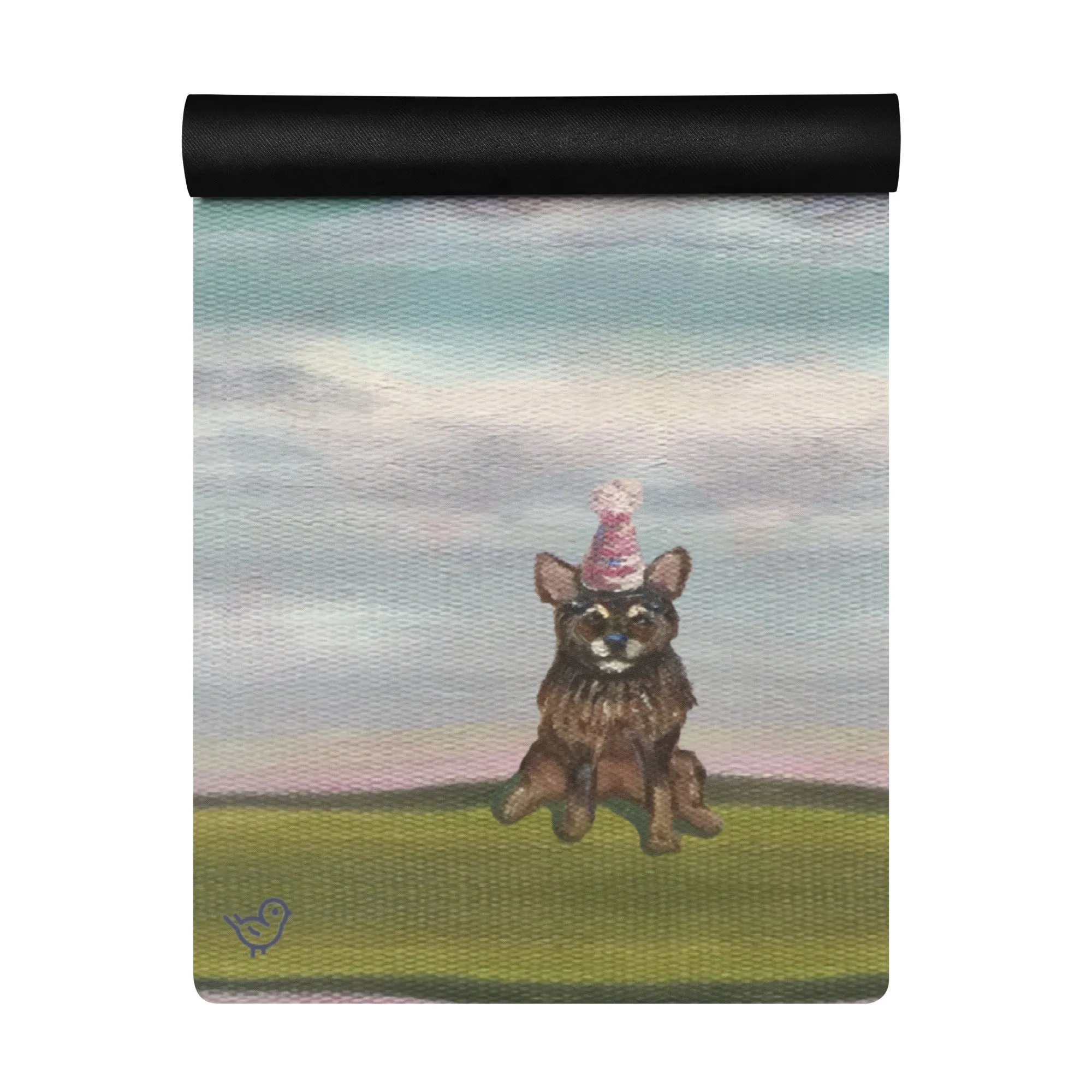 Yoga Mat w/ Party Dog