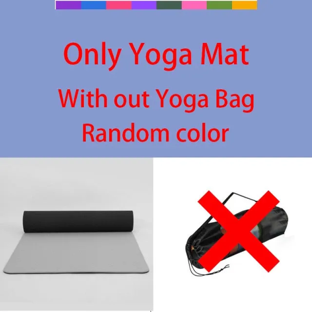 Yoga Mat With Position Line