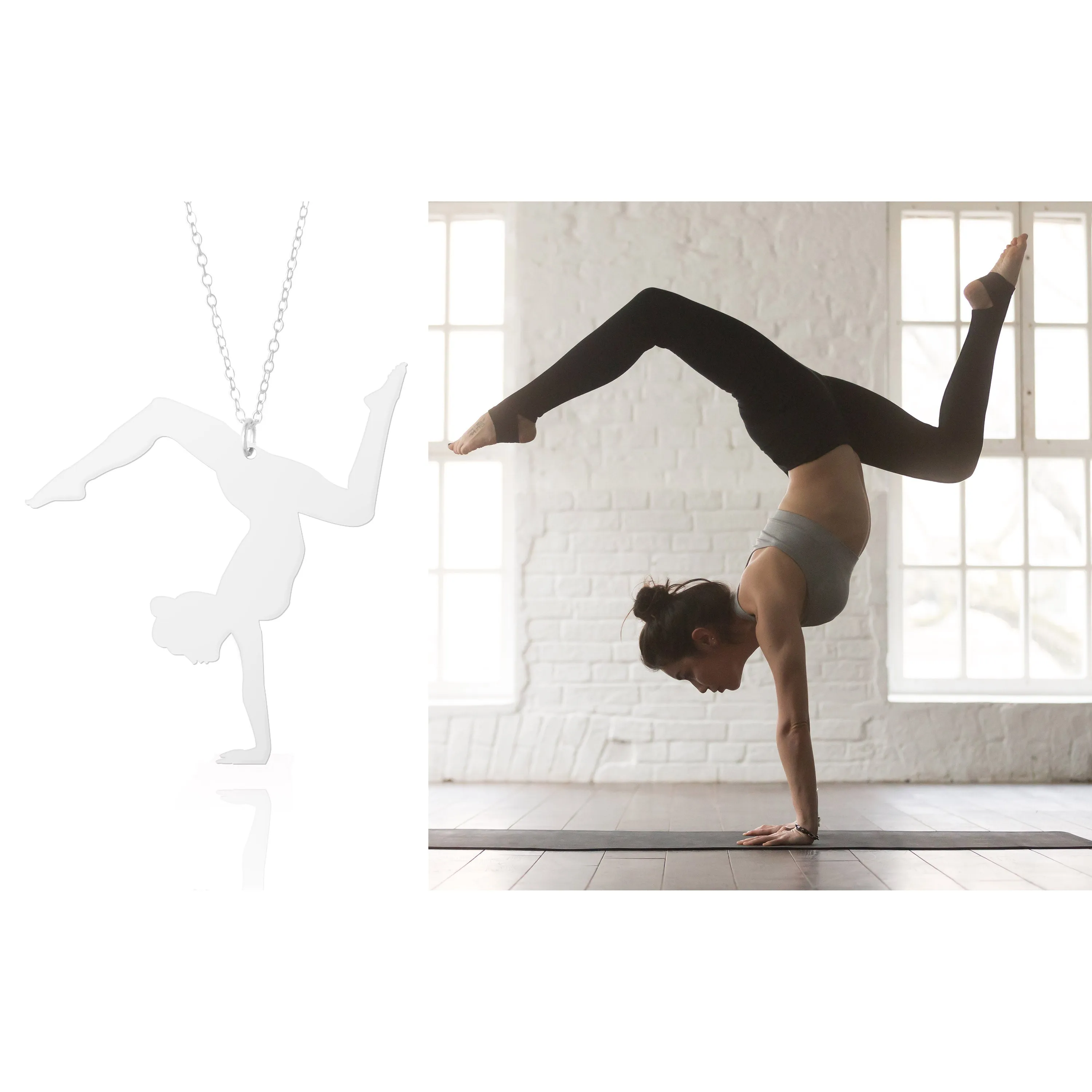 Yoga Pose Necklace