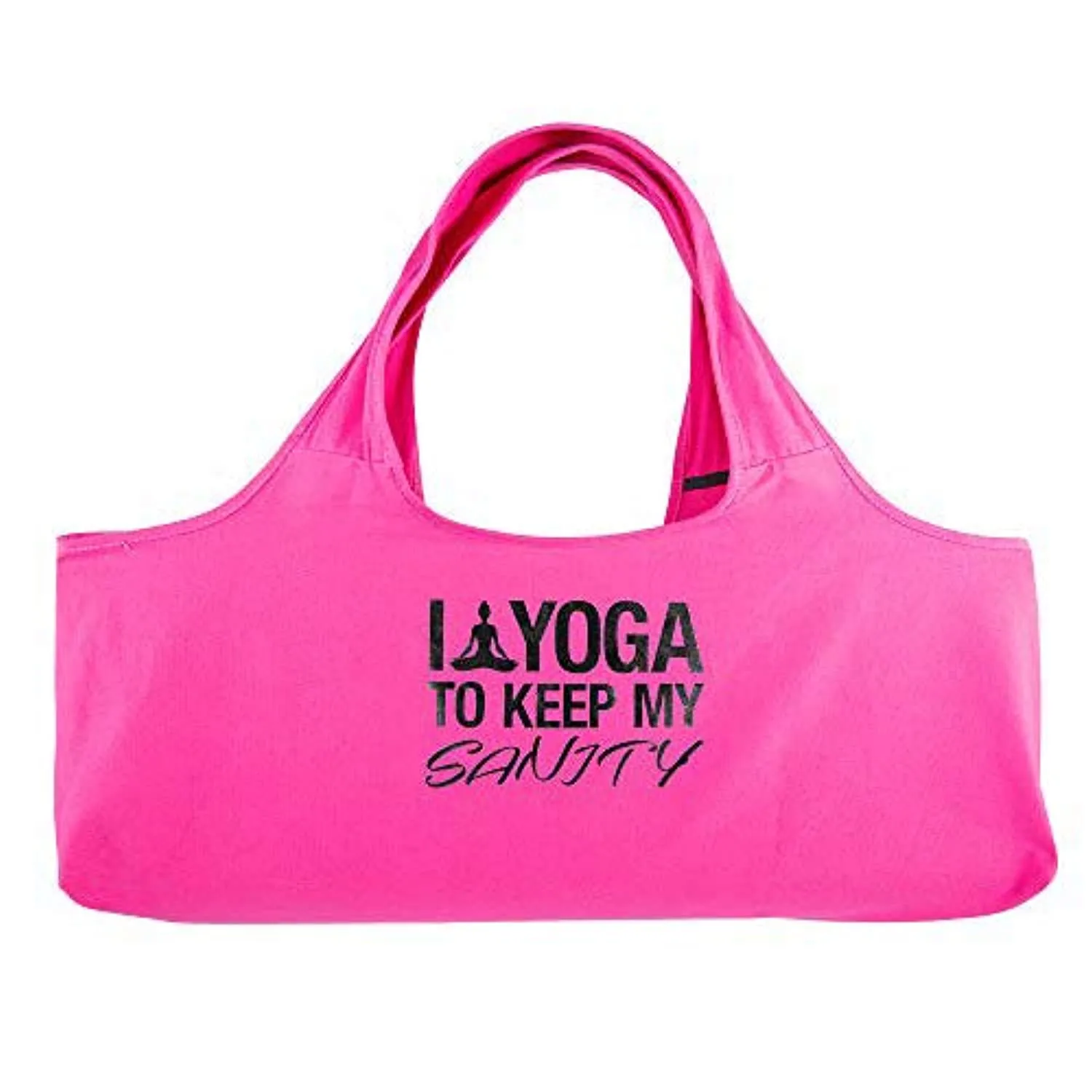 YogaPets - Bolsa de mano para esterilla de yoga con correa y bolsillo lateral, se adapta a la mayoría de tamaños (sanidad)
