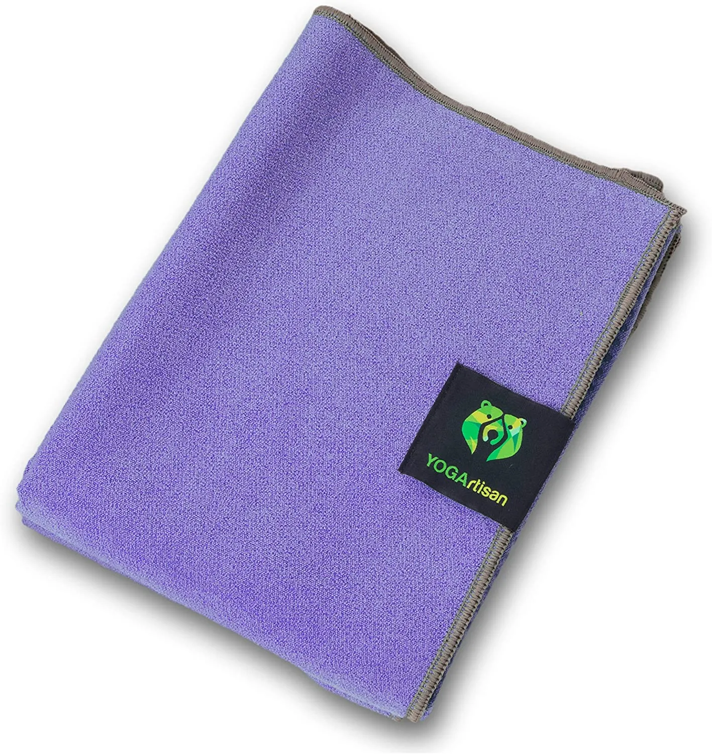 YOGArtisan - Toalla de yoga caliente, microfibra antideslizante, toallitas de fitness, ultra absorbentes, secado rápido, fundas para colchoneta para estirar, meditación y Bikram