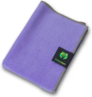 YOGArtisan - Toalla de yoga caliente, microfibra antideslizante, toallitas de fitness, ultra absorbentes, secado rápido, fundas para colchoneta para estirar, meditación y Bikram